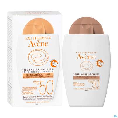 Avène Mineralisches Sonnenfluid Getönt Spf 50+ 40ml, A-Nr.: 4606030 - 08