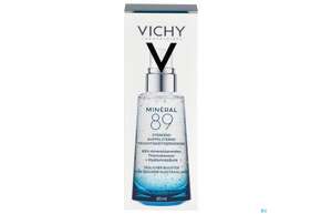 Sie sehen eine Packung Vichy Mineral 89 Feuchtigkeitspflege 50ml, Produktbild: 01 Vichy Mineral 89 Feuchtigkeitspflege 50ml, A-Nr.: 4613739 - 01
