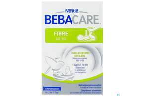 Sie sehen eine Packung Bebacare Fibre Ab Geburt 12495953 20x2, 44g, Produktbild: 01 Bebacare Fibre Ab Geburt 12495953 20x2, 44g, A-Nr.: 5609289 - 01