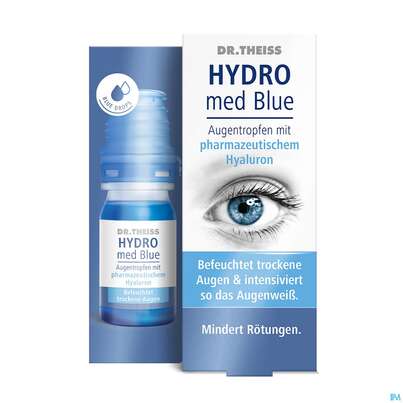 Augentropfen Dr.theiss Hydro Med Blue 10ml, A-Nr.: 5680471 - 01