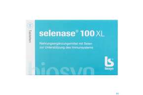 Sie sehen eine Packung Selenase Talb 100 Xl 90st, Produktbild: 01 Selenase Talb 100 Xl 90st, A-Nr.: 5680270 - 01