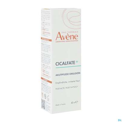 Sie sehen eine Packung Avene Cicalfate +emulsion Post-act/neu 40ml, Produktbild: 04 Avene Cicalfate +emulsion Post-act/neu 40ml, A-Nr.: 5688857 - 04