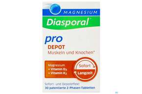 Magnesium Diasporal/pro Depot +d3+k2 Muskel +knochen 30st, A-Nr.: 5722376 - 01