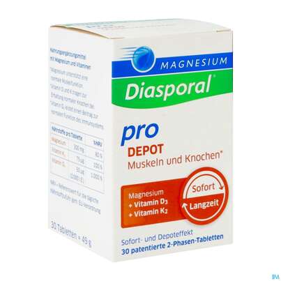 Magnesium Diasporal/pro Depot +d3+k2 Muskel +knochen 30st, A-Nr.: 5722376 - 02