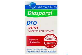 Magnesium Diasporal/pro Depot +b-vitamin Muskel +nerven 30st, A-Nr.: 5722399 - 01