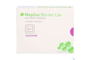 Wundverband Mepilex Silikon Border/flex/lite 4x 5cm 10st, A-Nr.: 3067795 - 01