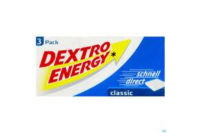Sie sehen eine Packung Dextro Energy 3er Wuerfel Neutral 138g, Produktbild: 01 Dextro Energy 3er Wuerfel Neutral 138g, A-Nr.: 3207718 - 01