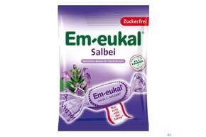 Em-eukal Bonbons Zuckerfrei Salbei 75g, A-Nr.: 3265319 - 01