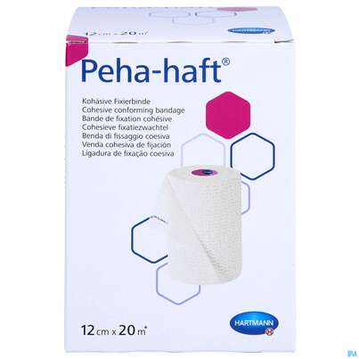 Peha-haft Fixierbinde/latexfrei 20mx 12cm 1st, A-Nr.: 3328327 - 01