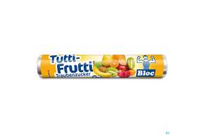 Bloc Traubenzucker Rollen Tutti-frutti 42g, A-Nr.: 3386402 - 01