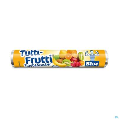 Bloc Traubenzucker Rollen Tutti-frutti 42g, A-Nr.: 3386402 - 02