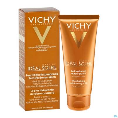 Sonnenprodukte Vichy Ideal Soleil Selbstbraeuner Milch Gesicht+koerper 100ml, A-Nr.: 2615585 - 04