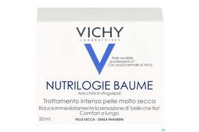 Sie sehen eine Packung Vichy Nutrilogie Reichhaltig Extrem Trockene Haut 50ml, Produktbild: 01 Vichy Nutrilogie Reichhaltig Extrem Trockene Haut 50ml, A-Nr.: 2605262 - 01