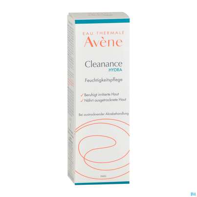 Sie sehen eine Packung Avene Cleanance Hydra Feuchtigkeits- Pflege Beruhigend 40ml, Produktbild: 04 Avene Cleanance Hydra Feuchtigkeits- Pflege Beruhigend 40ml, A-Nr.: 2617584 - 04