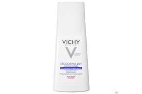 Sie sehen eine Packung Vichy Deodorant Pumpzerstaeuber Fruchtig 100ml, Produktbild: 01 Vichy Deodorant Pumpzerstaeuber Fruchtig 100ml, A-Nr.: 2618856 - 01