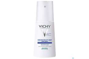 Sie sehen eine Packung Vichy Deodorant Pumpzerstaeuber Herbwuerzig 100ml, Produktbild: 01 Vichy Deodorant Pumpzerstaeuber Herbwuerzig 100ml, A-Nr.: 2618862 - 01