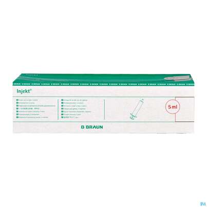 Injektionsspritzen U.zubeh. Einmalspritzen Braun Injekt 5ml 100st, A-Nr.: 2692568 - 03