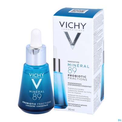 Sie sehen eine Packung Vichy Mineral 89 Probiotic Fractions Gestresste Haut 30ml, Produktbild: 06 Vichy Mineral 89 Probiotic Fractions Gestresste Haut 30ml, A-Nr.: 5356894 - 06