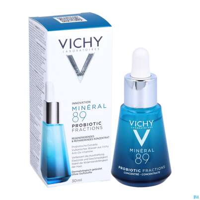 Sie sehen eine Packung Vichy Mineral 89 Probiotic Fractions Gestresste Haut 30ml, Produktbild: 07 Vichy Mineral 89 Probiotic Fractions Gestresste Haut 30ml, A-Nr.: 5356894 - 07