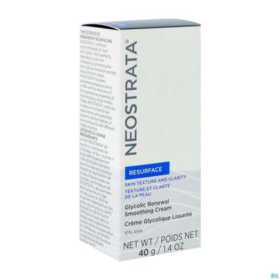 Sie sehen eine Packung Neostrata Glycolic/renewal Smoothing Cream 40g, Produktbild: 02 Neostrata Glycolic/renewal Smoothing Cream 40g, A-Nr.: 5381751 - 02