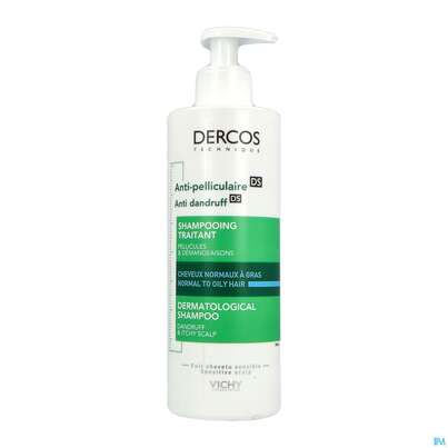 Sie sehen eine Packung Shampoon Vichy/dercos Anti-schuppen Pflege Fettiges Haar 390ml, Produktbild: 04 Shampoon Vichy/dercos Anti-schuppen Pflege Fettiges Haar 390ml, A-Nr.: 4491874 - 04