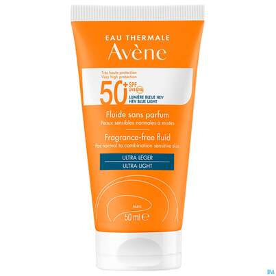 Avène Sonnenfluid Spf 50+ Ohne Duftstoffe 50ml, A-Nr.: 5597178 - 02