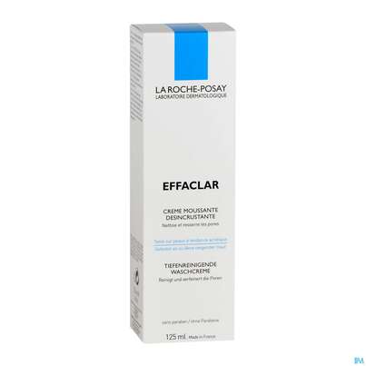 Sie sehen eine Packung La Roche Posay Akne/mischhaut Effaclar Waschcreme 125ml, Produktbild: 03 La Roche Posay Akne/mischhaut Effaclar Waschcreme 125ml, A-Nr.: 2657299 - 03