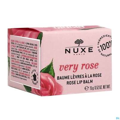 Sie sehen eine Packung Nuxe Very Rose Lippenbalsam 15g, Produktbild: 03 Nuxe Very Rose Lippenbalsam 15g, A-Nr.: 5562151 - 03