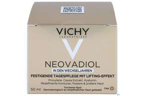 Sie sehen eine Packung Vichy Neovadiol In Den Wechseljahren Tag Th 50ml, Produktbild: 01 Vichy Neovadiol In Den Wechseljahren Tag Th 50ml, A-Nr.: 5428352 - 01