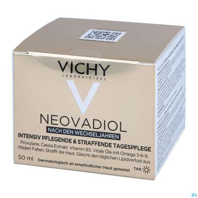 Sie sehen eine Packung Vichy Neovadiol Nach Den Wechseljahren Tag 50ml, Produktbild: 05 Vichy Neovadiol Nach Den Wechseljahren Tag 50ml, A-Nr.: 5428398 - 05