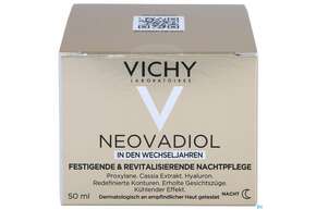 Sie sehen eine Packung Vichy Neovadiol In Den Wechseljahren Nacht 50ml, Produktbild: 01 Vichy Neovadiol In Den Wechseljahren Nacht 50ml, A-Nr.: 5428381 - 01