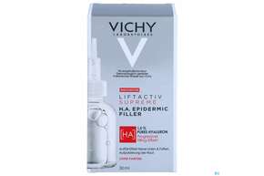 Sie sehen eine Packung Vichy Liftactiv H.a Epidermic Filler 30ml, Produktbild: 01 Vichy Liftactiv H.a Epidermic Filler 30ml, A-Nr.: 5304880 - 01