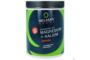 Melasan/sport Sportgetraenk Magnesium Kalium Orange 610g, A-Nr.: 5304578 - 01