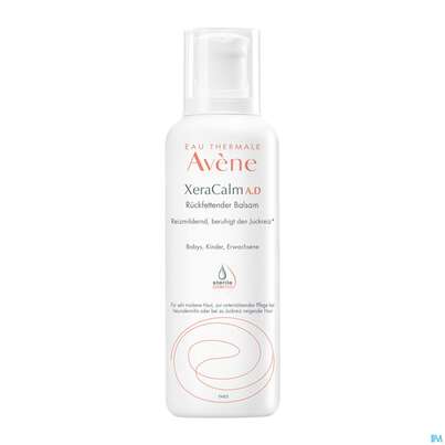 Sie sehen eine Packung Avène Xeracalm A.d Rückfettender Balsam 400ml, Produktbild: 07 Avène Xeracalm A.d Rückfettender Balsam 400ml, A-Nr.: 4942880 - 07