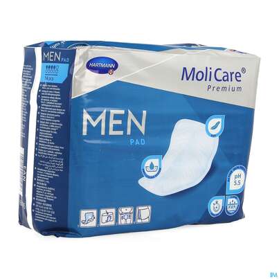 Inkontinenz Molicare Premium/men Pad Tropfen 4 14st, A-Nr.: 4918752 - 02