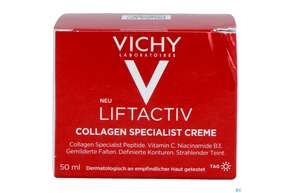 Sie sehen eine Packung Vichy Liftactiv Collagen/specialist Alle Hauttypen 50ml, Produktbild: 01 Vichy Liftactiv Collagen/specialist Alle Hauttypen 50ml, A-Nr.: 4870407 - 01