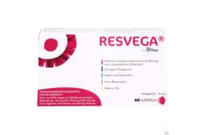 Sie sehen eine Packung Resvega Kapseln Original 60st, Produktbild: 01 Resvega Kapseln Original 60st, A-Nr.: 4391701 - 01