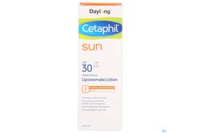 Sie sehen eine Packung Sonnenprodukte Cetaphil Sun Daylong Liposomale Lotion Spf30 200ml, Produktbild: 01 Sonnenprodukte Cetaphil Sun Daylong Liposomale Lotion Spf30 200ml, A-Nr.: 5129649 - 01
