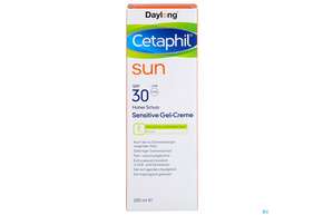 Sie sehen eine Packung Sonnenprodukte Cetaphil Sun Daylong Sensitive/gel/creme Spf30 200ml, Produktbild: 01 Sonnenprodukte Cetaphil Sun Daylong Sensitive/gel/creme Spf30 200ml, A-Nr.: 5129690 - 01