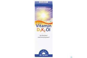 Vitamin D3k2 Oel/tropfen 800ie+20mcg D3+k2 Dr.jacobs 20ml, A-Nr.: 4368406 - 01