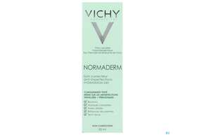 Sie sehen eine Packung Vichy Normaderm 24h Feuchtigkeitspflege 50ml, Produktbild: 01 Vichy Normaderm 24h Feuchtigkeitspflege 50ml, A-Nr.: 4357472 - 01