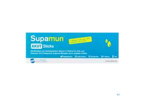 Sie sehen eine Packung Supamun Akut Sticks 5st, Produktbild: 01 Supamun Akut Sticks 5st, A-Nr.: 5090999 - 01