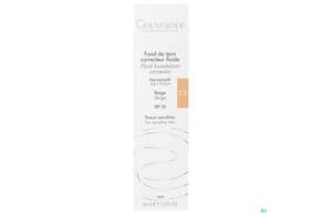 Sie sehen eine Packung Avène Couvrance Korrigierendes Make-up-fluid Beige 30ml, Produktbild: 01 Avène Couvrance Korrigierendes Make-up-fluid Beige 30ml, A-Nr.: 4781796 - 01