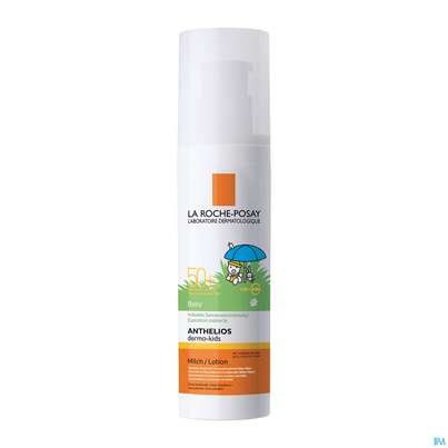 Sie sehen eine Packung Sonnenprodukte La Roche Posay Anthelios 50+/uva 39 Babymilch 50ml, Produktbild: 11 Sonnenprodukte La Roche Posay Anthelios 50+/uva 39 Babymilch 50ml, A-Nr.: 4309651 - 11