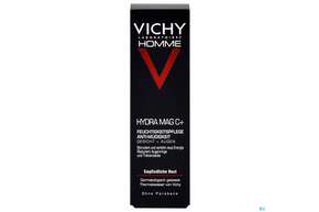Sie sehen eine Packung Vichy Homme Hydra Mag C+ 50ml, Produktbild: 01 Vichy Homme Hydra Mag C+ 50ml, A-Nr.: 3828136 - 01