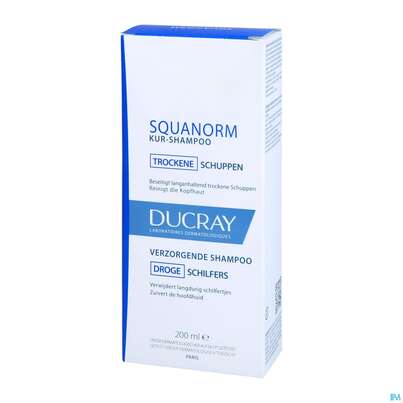 Ducray Squanorm Antischuppen-shampoo Trockene Schuppen 200ml, A-Nr.: 4286453 - 02