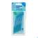 Sie sehen eine Packung Tepe Interdentalbuersten Angle 0,6mm Blau 6st, Produktbild: 03 Tepe Interdentalbuersten Angle 0,6mm Blau 6st, A-Nr.: 3793308 - 03