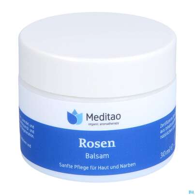 Sie sehen eine Packung Taoasis Meditao Rosen Balsam 30ml, Produktbild: 06 Taoasis Meditao Rosen Balsam 30ml, A-Nr.: 4280516 - 06
