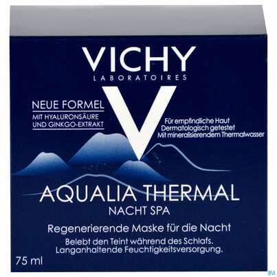 Vichy Aqualia Thermal Feuchtigkeitspflege Nacht Spa 75ml, A-Nr.: 4103731 - 01