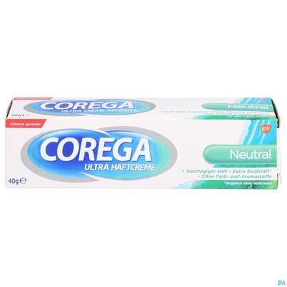 Corega Ultra Haftcreme Halt +kruemelschutz 40g, A-Nr.: 3747857 - 01
